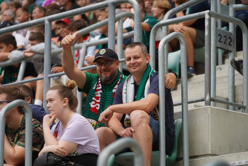 Mecz Śląska z Jagiellonią na Tarczyński Arena