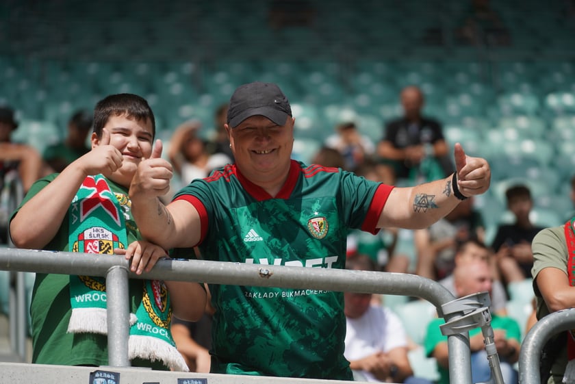 Mecz Śląska z Jagiellonią na Tarczyński Arena