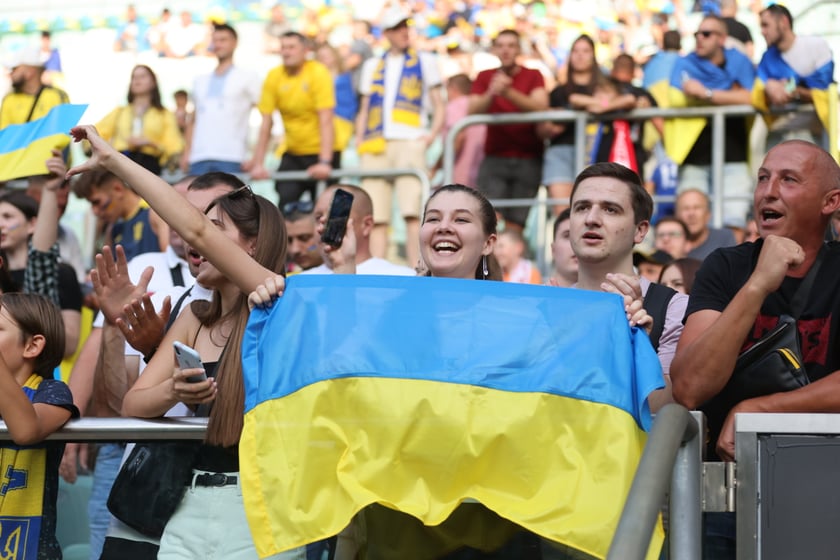 Mecz Ukraina - Anglia we Wrocławiu