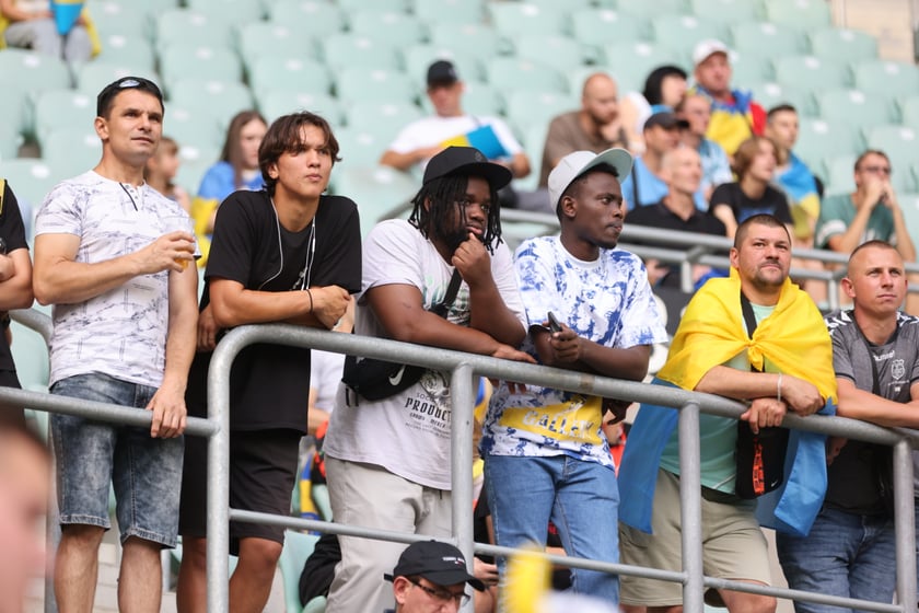 Mecz Ukraina - Anglia we Wrocławiu