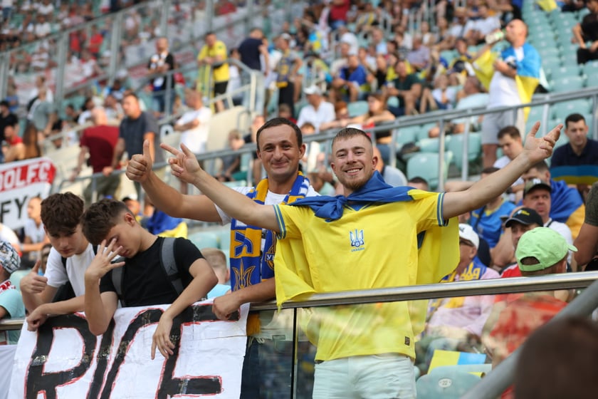 Mecz Ukraina - Anglia we Wrocławiu