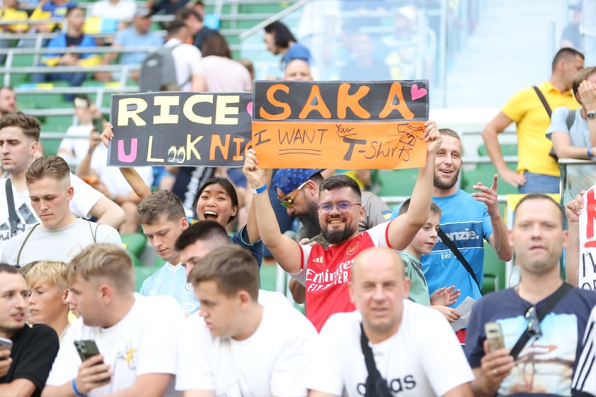 Mecz Ukraina - Anglia we Wrocławiu