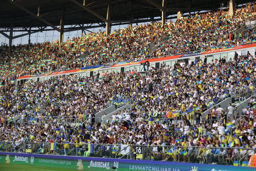 Mecz Ukraina - Anglia we Wrocławiu