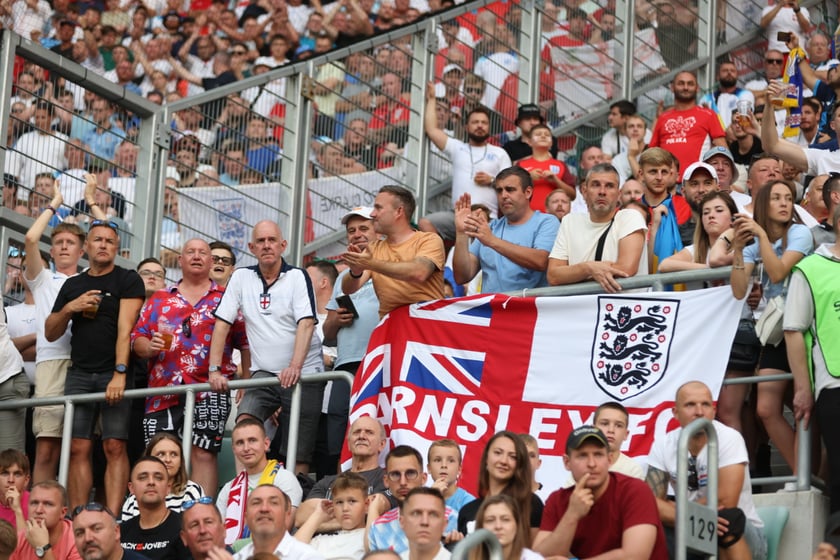 Mecz Ukraina - Anglia we Wrocławiu