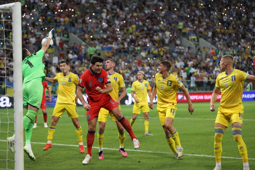 Mecz Ukraina - Anglia we Wrocławiu