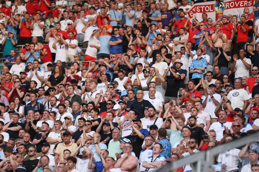 Mecz Ukraina - Anglia we Wrocławiu