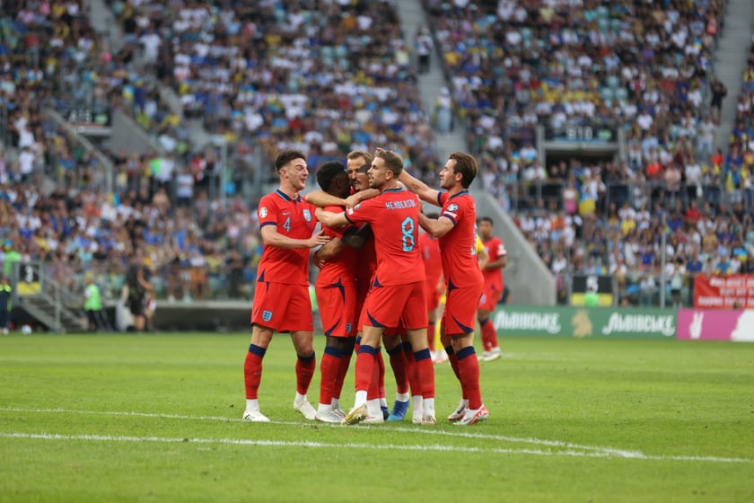 Mecz Ukraina - Anglia we Wrocławiu