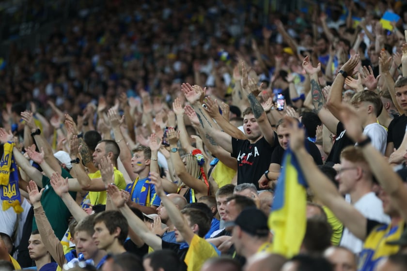 Mecz Ukraina - Anglia we Wrocławiu