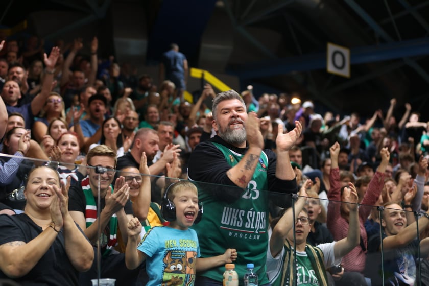 Śląsk Wrocław - GTK Gliwice, hala Orbita, 1 października 2023