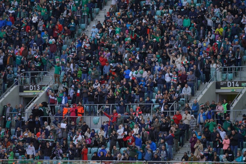 Śląsk Wrocław - Górnik Zabrze. Zdjęcia kibiców