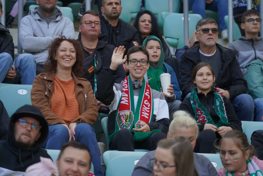 Śląsk Wrocław - Górnik Zabrze. Zdjęcia kibiców