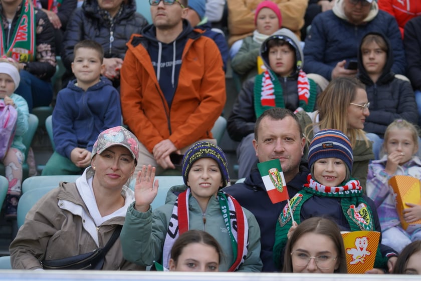 Śląsk Wrocław - Górnik Zabrze. Zdjęcia kibiców