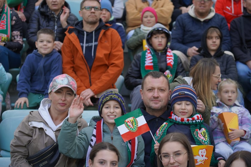 Śląsk Wrocław - Górnik Zabrze. Zdjęcia kibiców