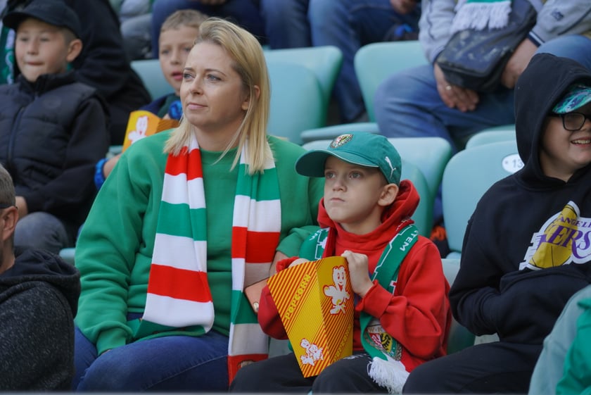 Śląsk Wrocław - Górnik Zabrze. Zdjęcia kibiców