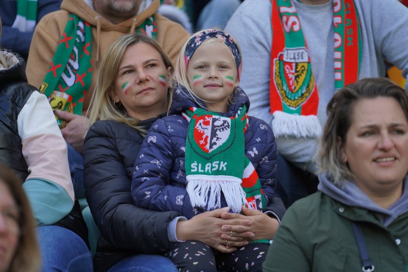 Śląsk Wrocław - Górnik Zabrze. Zdjęcia kibiców