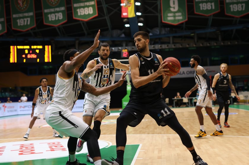 Śląsk Wrocław 67:70 Cluj-Napoca, hala Orbita, 11 października 2023