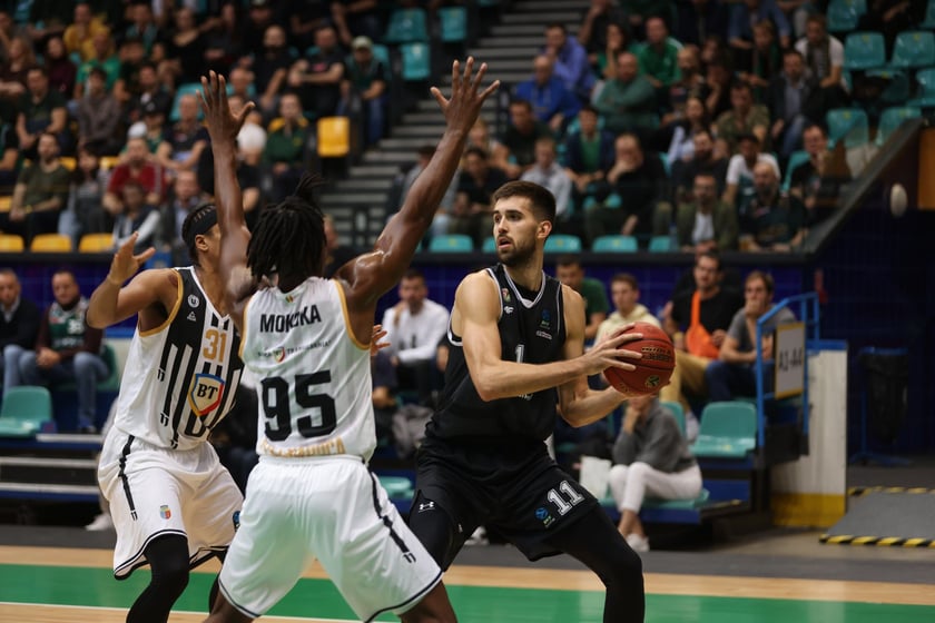 Śląsk Wrocław 67:70 Cluj-Napoca, hala Orbita, 11 października 2023