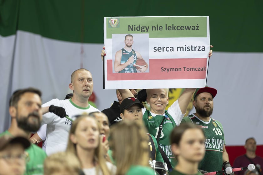 Finały PLK 2022/2023 w hali Stulecia: Śląsk Wrocław vs. King Wilki Morskie Szczecin, czerwiec 2023