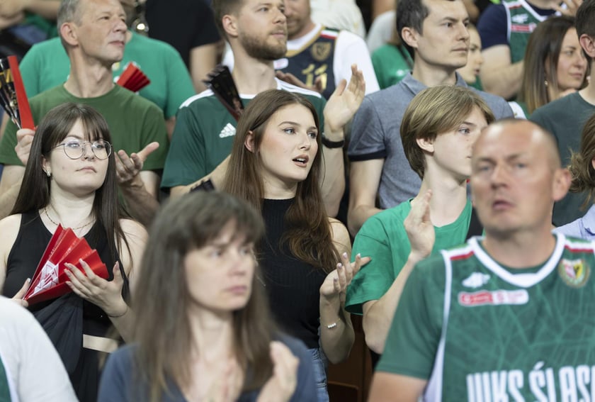 Finały PLK 2022/2023 w hali Stulecia: Śląsk Wrocław vs. King Wilki Morskie Szczecin, czerwiec 2023