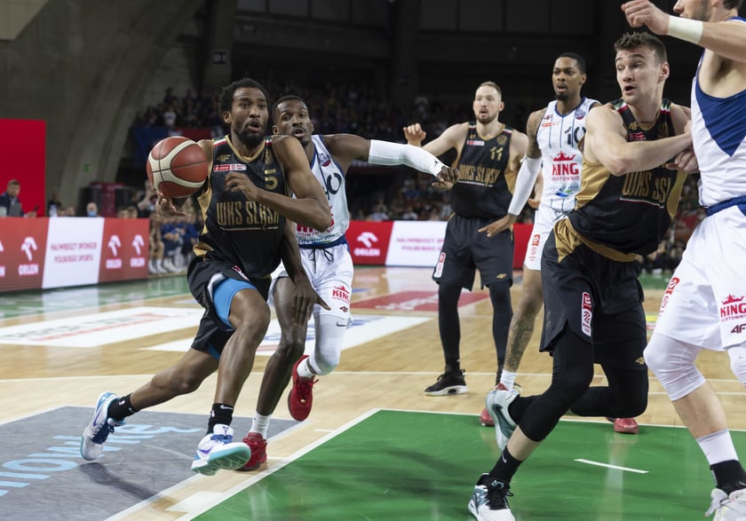 Finały PLK 2022/2023 w hali Stulecia: Śląsk Wrocław vs. King Wilki Morskie Szczecin, czerwiec 2023