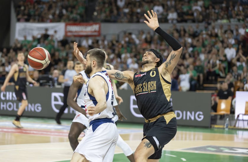 Finały PLK 2022/2023 w hali Stulecia: Śląsk Wrocław vs. King Wilki Morskie Szczecin, czerwiec 2023
