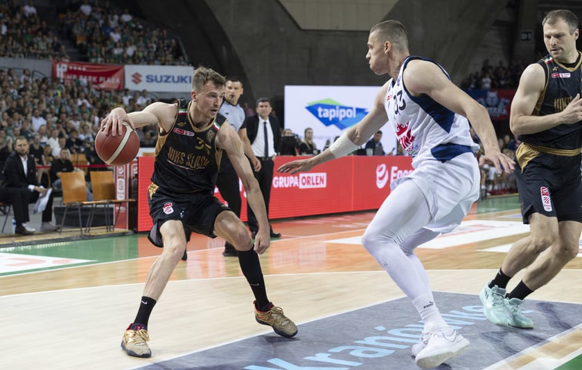 Finały PLK 2022/2023 w hali Stulecia: Śląsk Wrocław vs. King Wilki Morskie Szczecin, czerwiec 2023