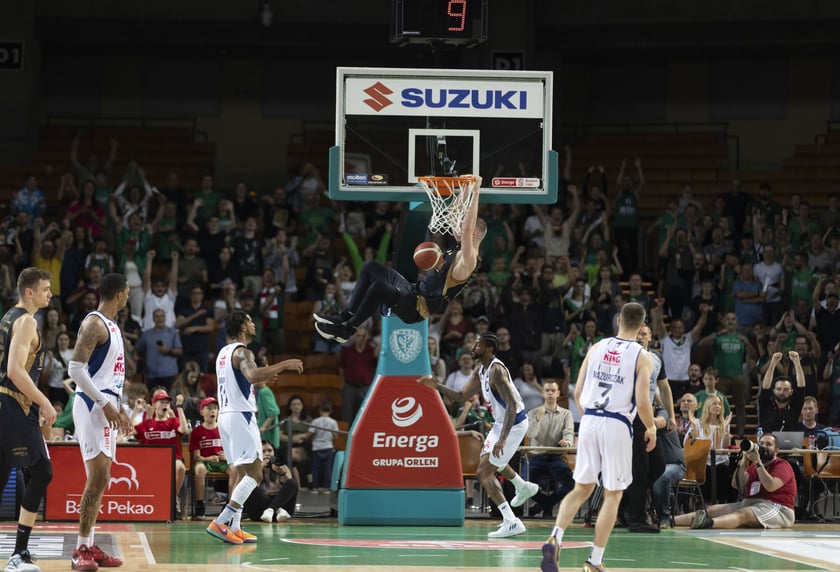 Finały PLK 2022/2023 w hali Stulecia: Śląsk Wrocław vs. King Wilki Morskie Szczecin, czerwiec 2023