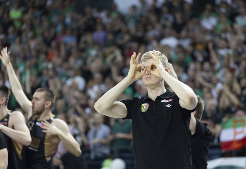 Finały PLK 2022/2023 w hali Stulecia: Śląsk Wrocław vs. King Wilki Morskie Szczecin, czerwiec 2023