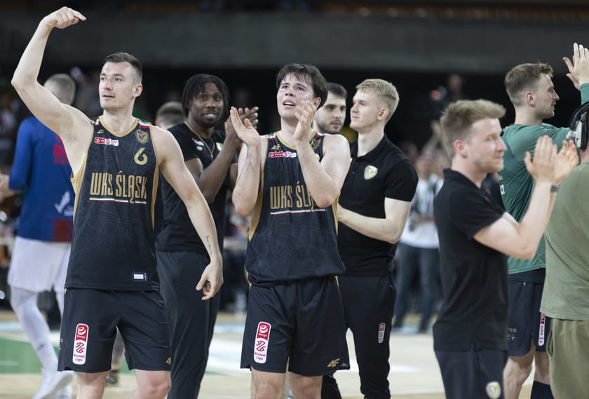 Finały PLK 2022/2023 w hali Stulecia: Śląsk Wrocław vs. King Wilki Morskie Szczecin, czerwiec 2023