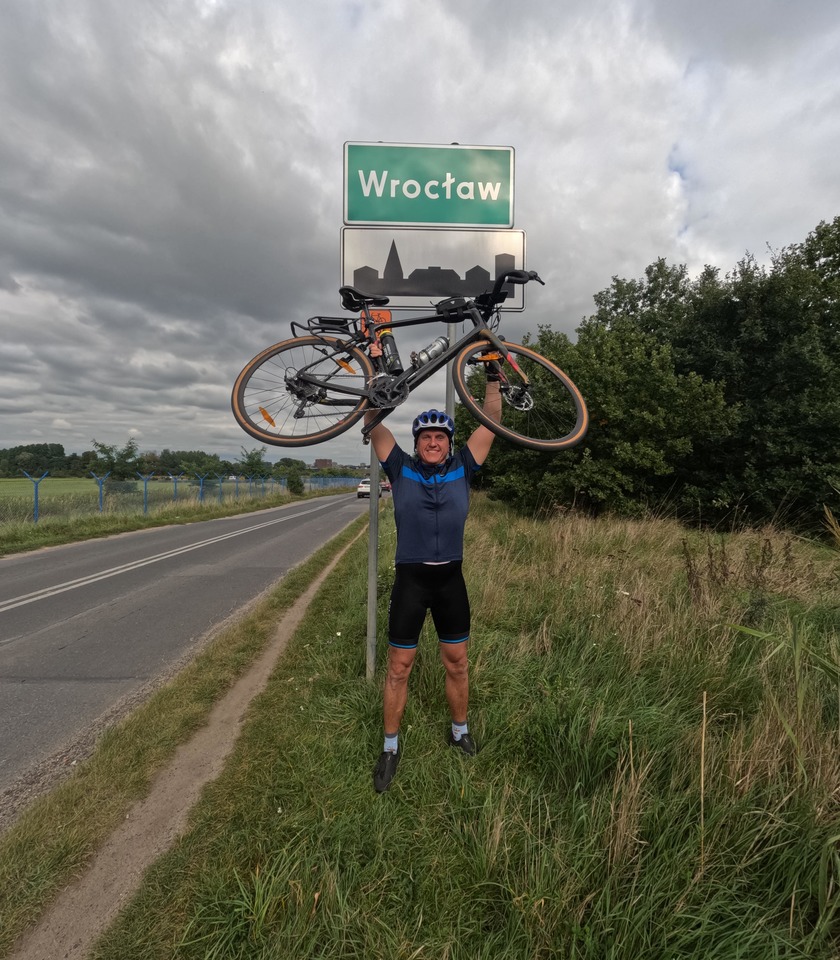 Wycieczka rowerowa z Zurychu do Wrocławia, Marcin Płachno