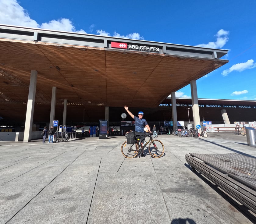 Wycieczka rowerowa z Zurychu do Wrocławia, Marcin Płachno