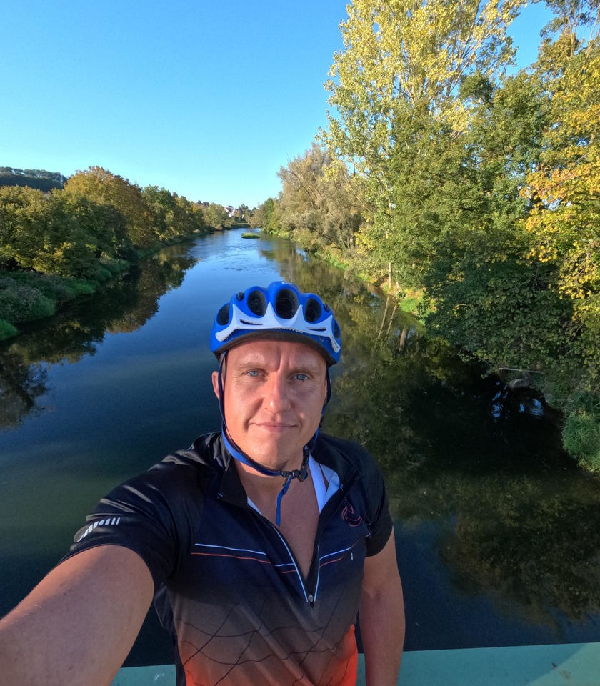Wycieczka rowerowa z Zurychu do Wrocławia, Marcin Płachno
