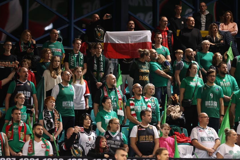 Śląsk Wrocław 78:72 Dziki Warszawa, 11 listopada 2023, Orbita