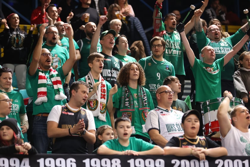 Śląsk Wrocław 78:72 Dziki Warszawa, 11 listopada 2023, Orbita