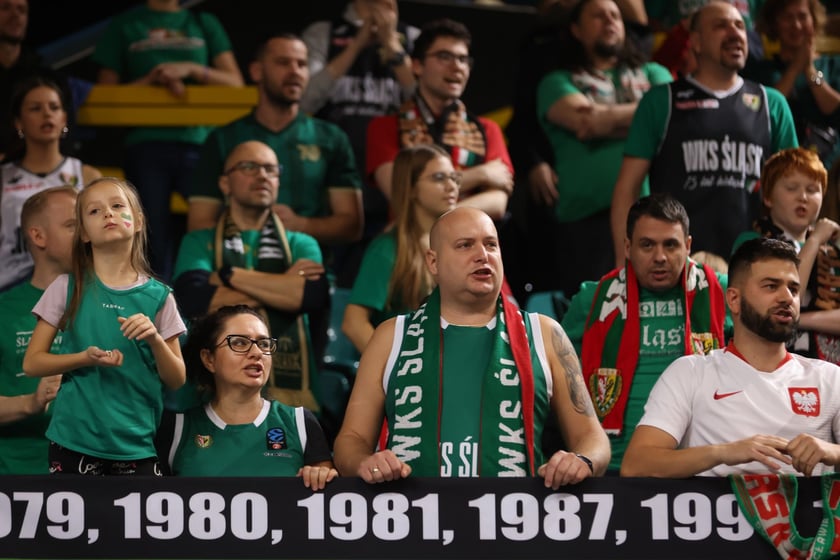 Śląsk Wrocław 78:72 Dziki Warszawa, 11 listopada 2023, Orbita