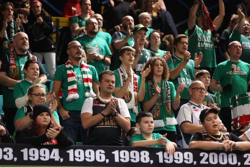 Śląsk Wrocław 78:72 Dziki Warszawa, 11 listopada 2023, Orbita