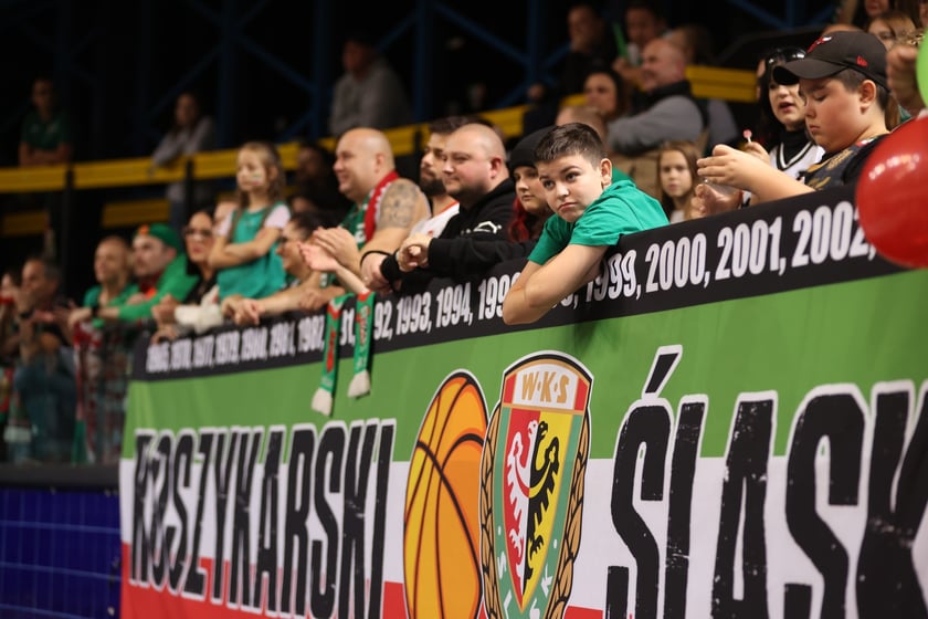 Śląsk Wrocław 78:72 Dziki Warszawa, 11 listopada 2023, Orbita
