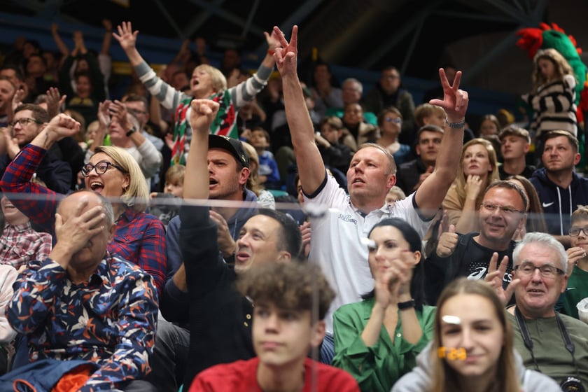 Śląsk Wrocław 78:72 Dziki Warszawa, 11 listopada 2023, Orbita