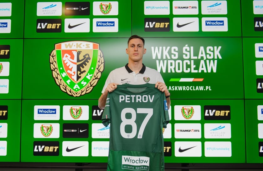 Simeon Petrov nowym piłkarzem Śląska Wrocław
