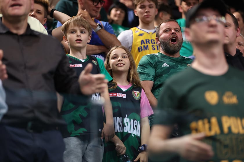 Śląsk Wrocław - Stal Ostrów Wielkopolski, 9 maja 2024, hala Orbita