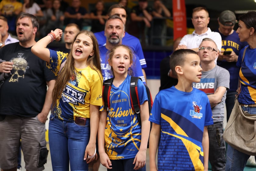 Śląsk Wrocław - Stal Ostrów Wielkopolski, 9 maja 2024, hala Orbita