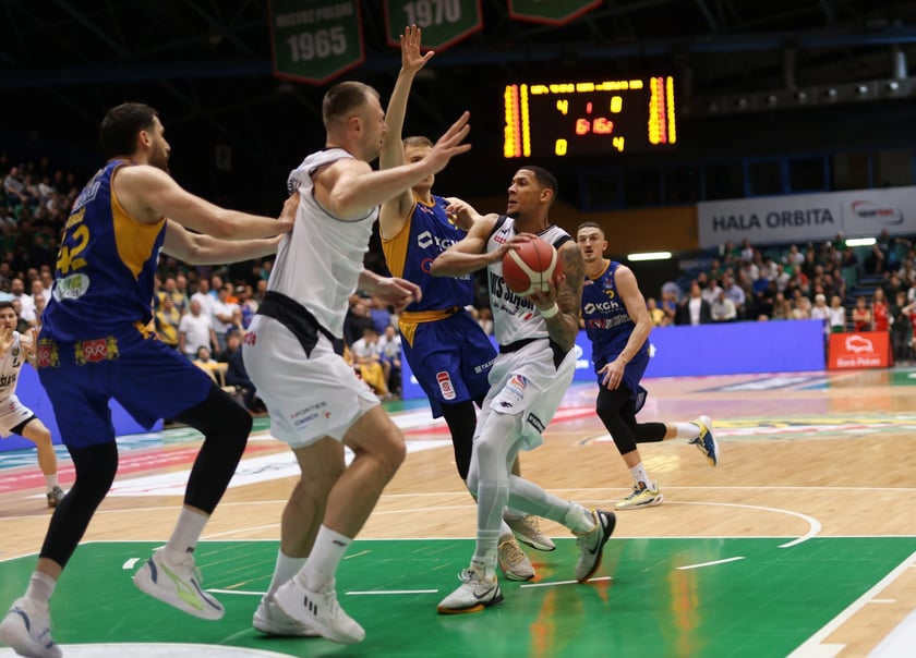 Śląsk Wrocław - Stal Ostrów Wielkopolski, 9 maja 2024, hala Orbita