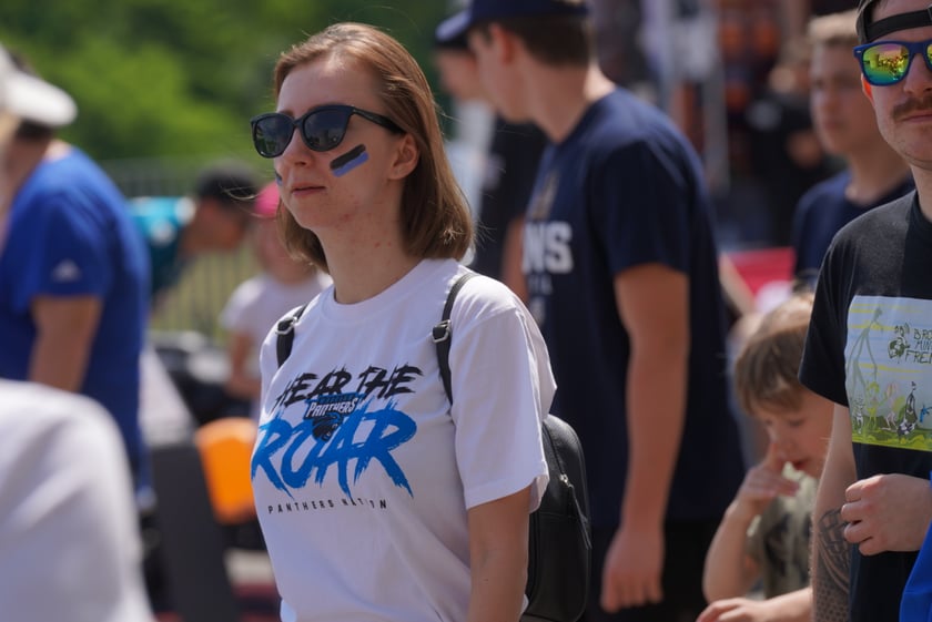 Mecz Panthers Wrocław - Berlin Thunder na Tarczyński Arenie i kibice - 26 maja