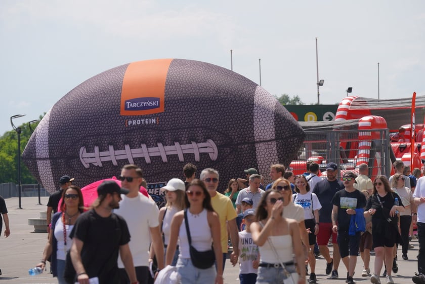 Mecz Panthers Wrocław - Berlin Thunder na Tarczyński Arenie i kibice - 26 maja