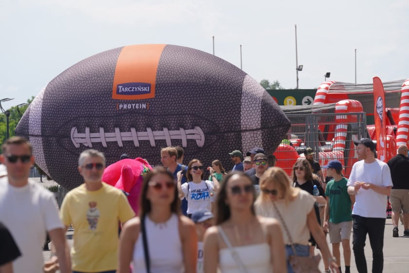 Mecz Panthers Wrocław - Berlin Thunder na Tarczyński Arenie i kibice - 26 maja