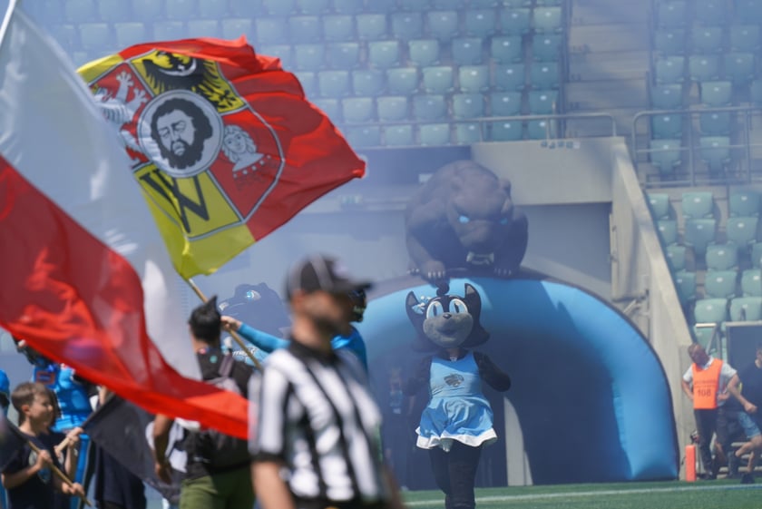 Mecz Panthers Wrocław - Berlin Thunder na Tarczyński Arenie i kibice - 26 maja