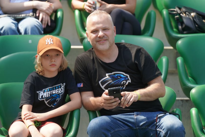 Mecz Panthers Wrocław - Berlin Thunder na Tarczyński Arenie i kibice - 26 maja