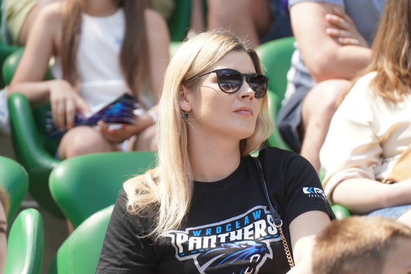 Mecz Panthers Wrocław - Berlin Thunder na Tarczyński Arenie i kibice - 26 maja
