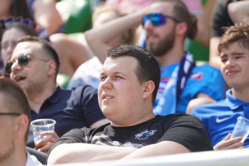 Mecz Panthers Wrocław - Berlin Thunder na Tarczyński Arenie i kibice - 26 maja