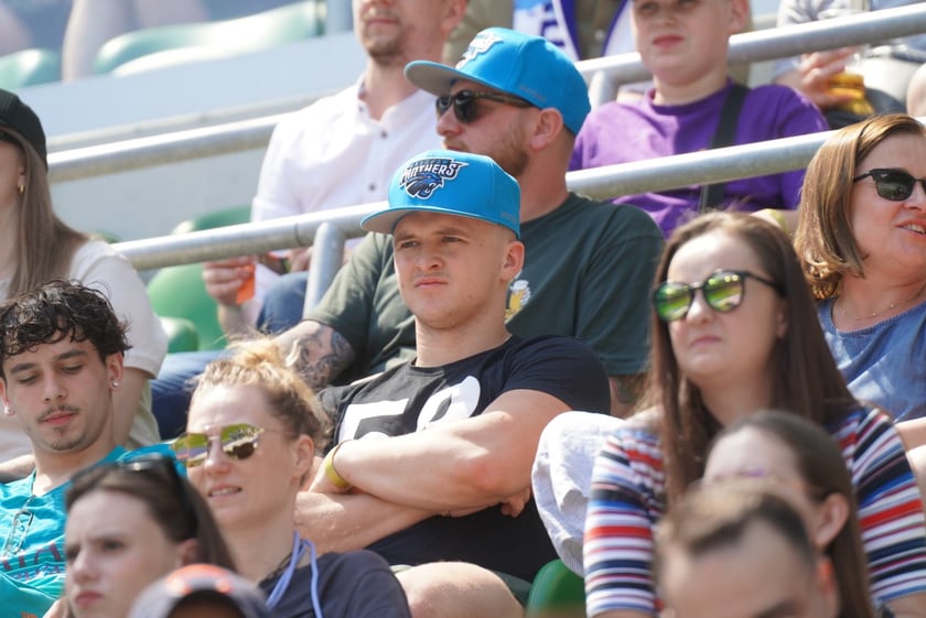 Mecz Panthers Wrocław - Berlin Thunder na Tarczyński Arenie i kibice - 26 maja